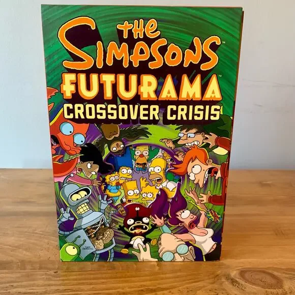 Simpsons Futurama Crossover Crisis Slipcase Bonus Reprint Comic Bongo 2010 - Picture 2 of 10